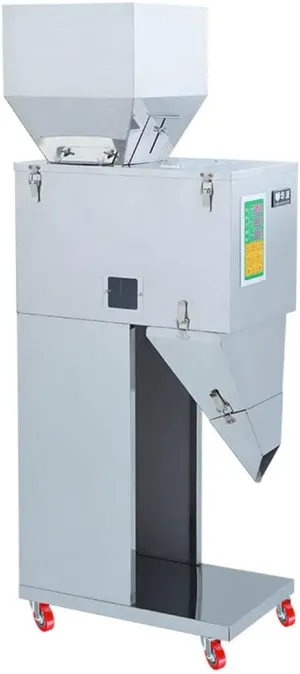 10~999g Automatic Packaging Filling Machine, 110v Tea/Seed/Grain Stainless Steel Quantitative Filling Machine, Bottle And Bag Coffee Granule Filling Machine