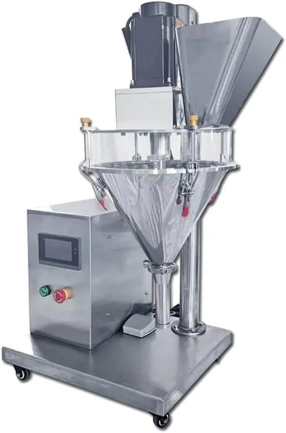 2 Heads Linear Weigher Weighing Seed Grain Food Packing Machine Automatic 5kg Flour Powder Filling Packaging Machine