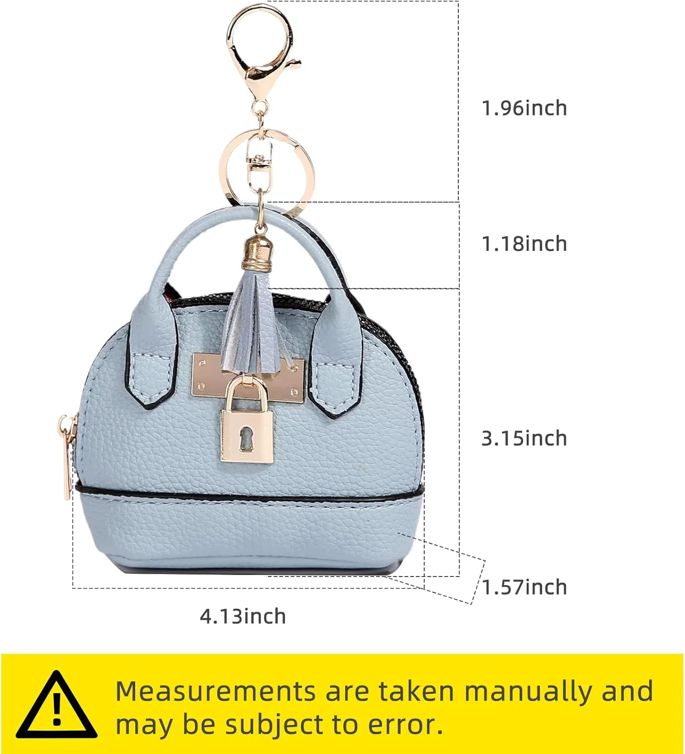 2 pcs Cute Mini Cosmetic Bag for Women PU Leather Backpack Keychain Makeup Bag Key Pocket Lipstick Bag Card Holder Data Cable Organizer Zipper Pouch (Handbag, Rose Red   White)