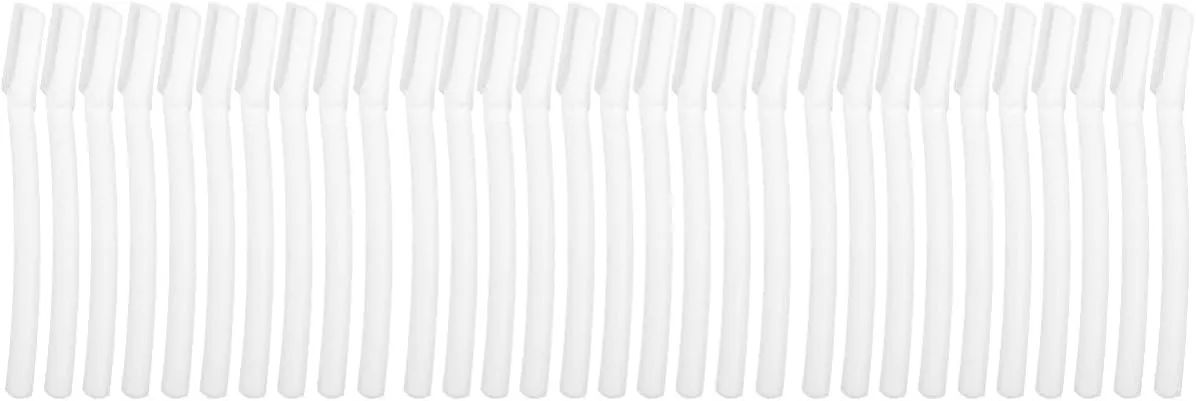 30pcs Eyebrow Shaver Safe Facial Hair for Precise Trimming Compact for Easy Storage for Beginners and Travel Use