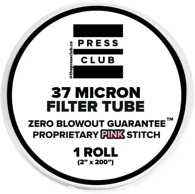 37 Micron | Premium Nylon Tea Filter Tube | 2" x 200" | 1 Roll