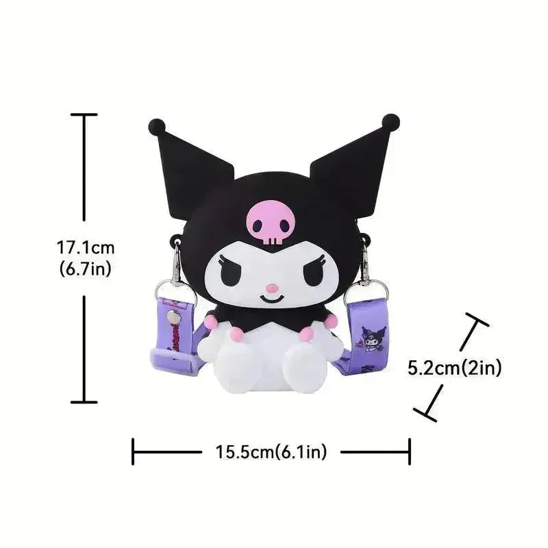 3D Kuromi Mini Crossbody Bag