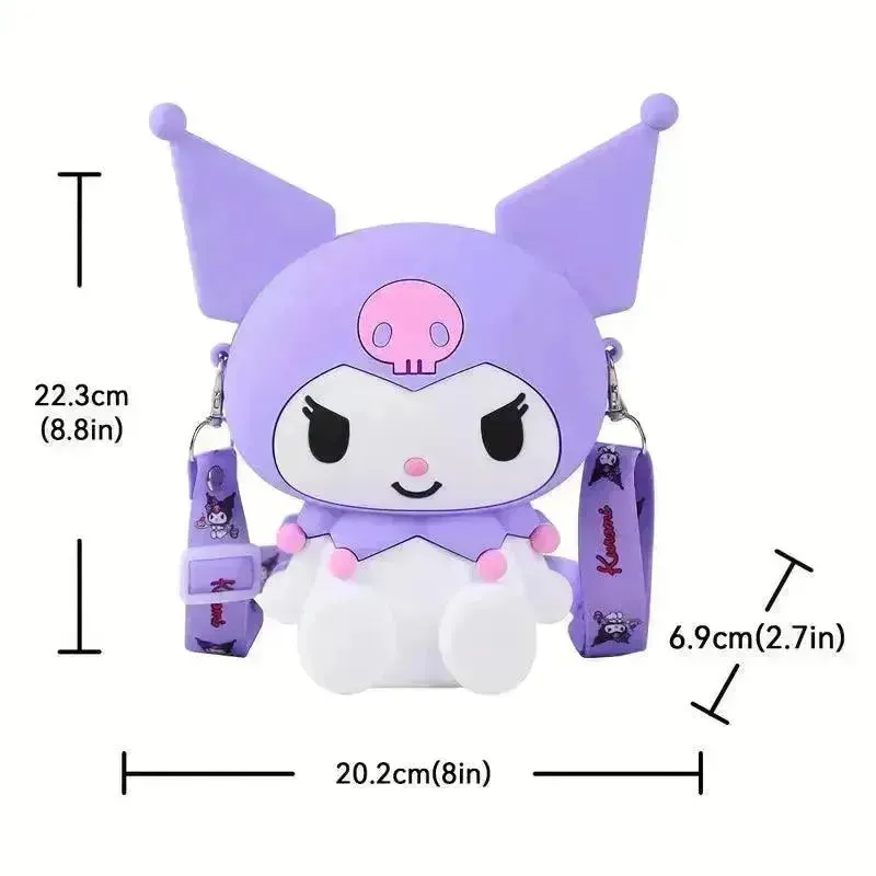 3D Kuromi Mini Crossbody Bag