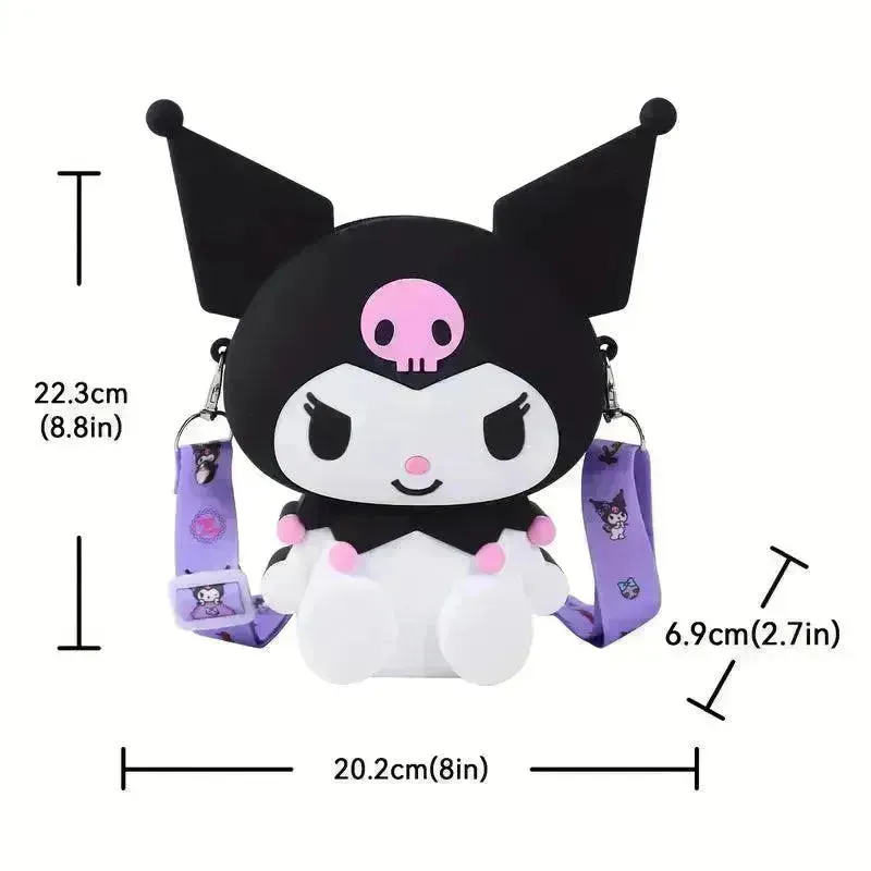 3D Kuromi Mini Crossbody Bag