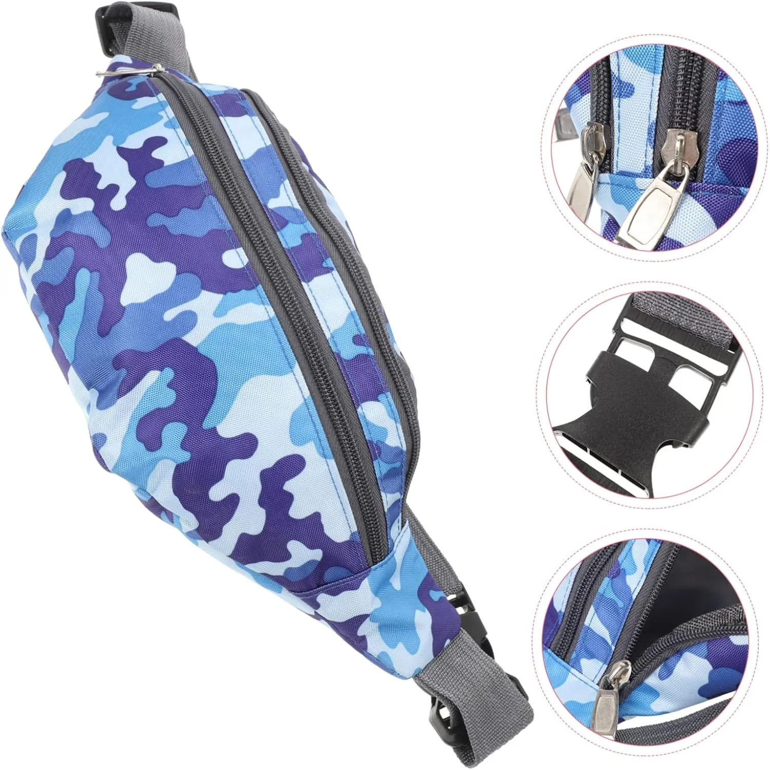 4pcs Pack Satchel Man Bag for Men Crossbody Mens Crossbody Kids Purses Cross Shoulder Bag Men Crossbody Waist Bags Sash Bags for Women Crossbody Water Proof Men's Wallet Metal