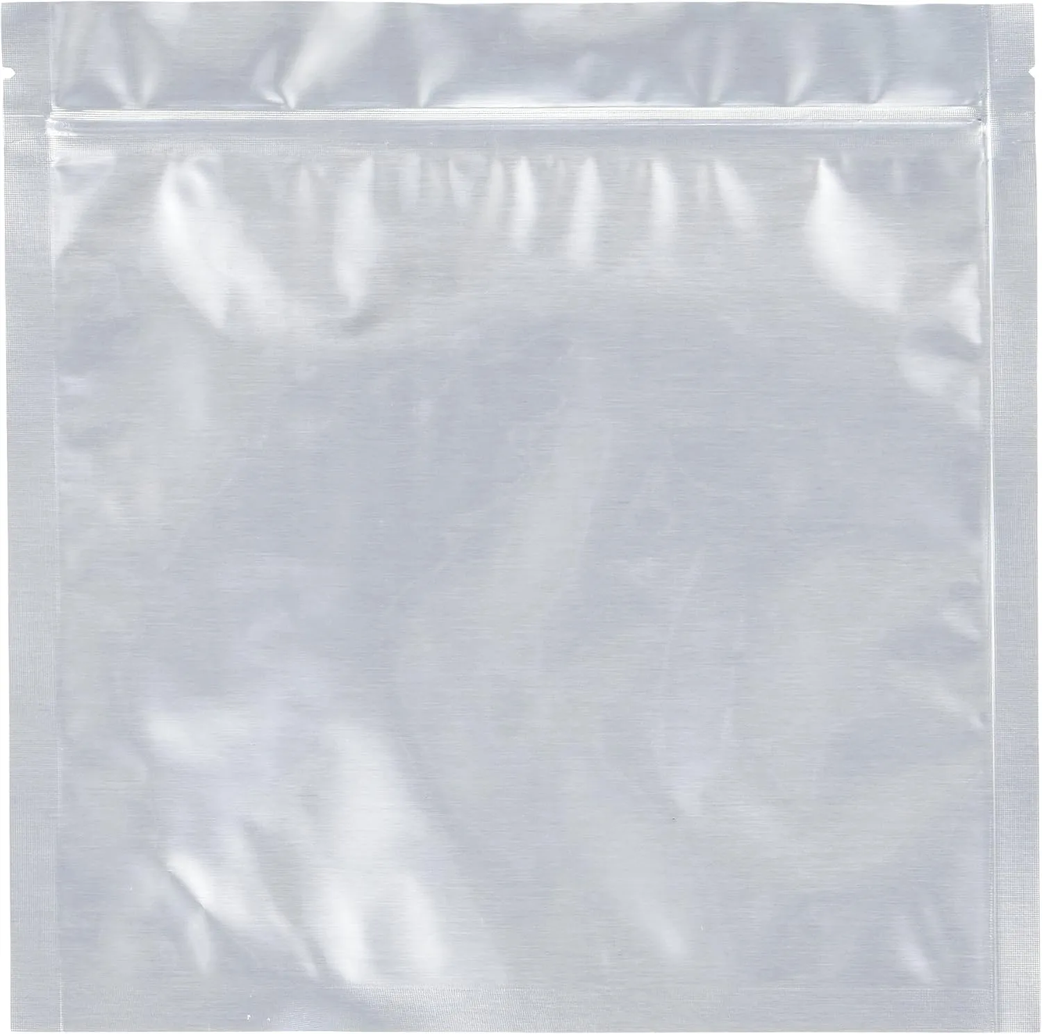 50 - ShieldPro Genuine Mylar Bags - 1 Quart 5 Mil 8.25" x 8.25" Zip Seal Ziplock for Food Storage