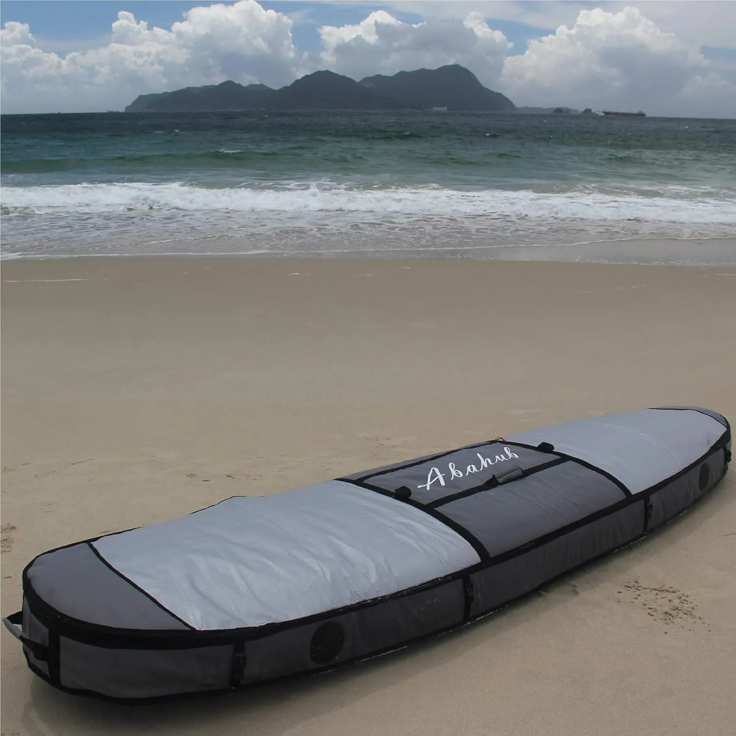 Abahub Premium SUP Travel Bag, Foam Padded Stand-up Paddleboard Cover Case, Paddle Board Carrying Bags for Paddleboarding, Outdoor, Airplane, Car, Truck