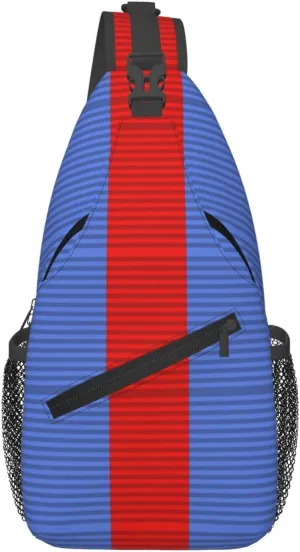 Air Force Recognition Ribbon Crossbody Bags For Women Men Chest Backpack Gym Shoulder Bag Travel Outdoor Sports Casual Crossbody Bags