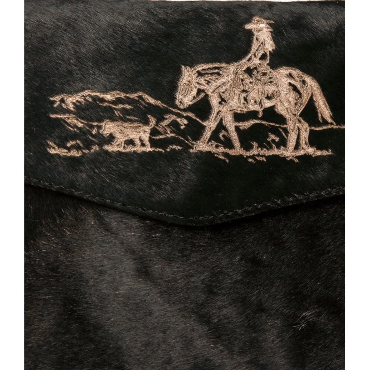 American Darling Cowhide Crossbody Cowboy