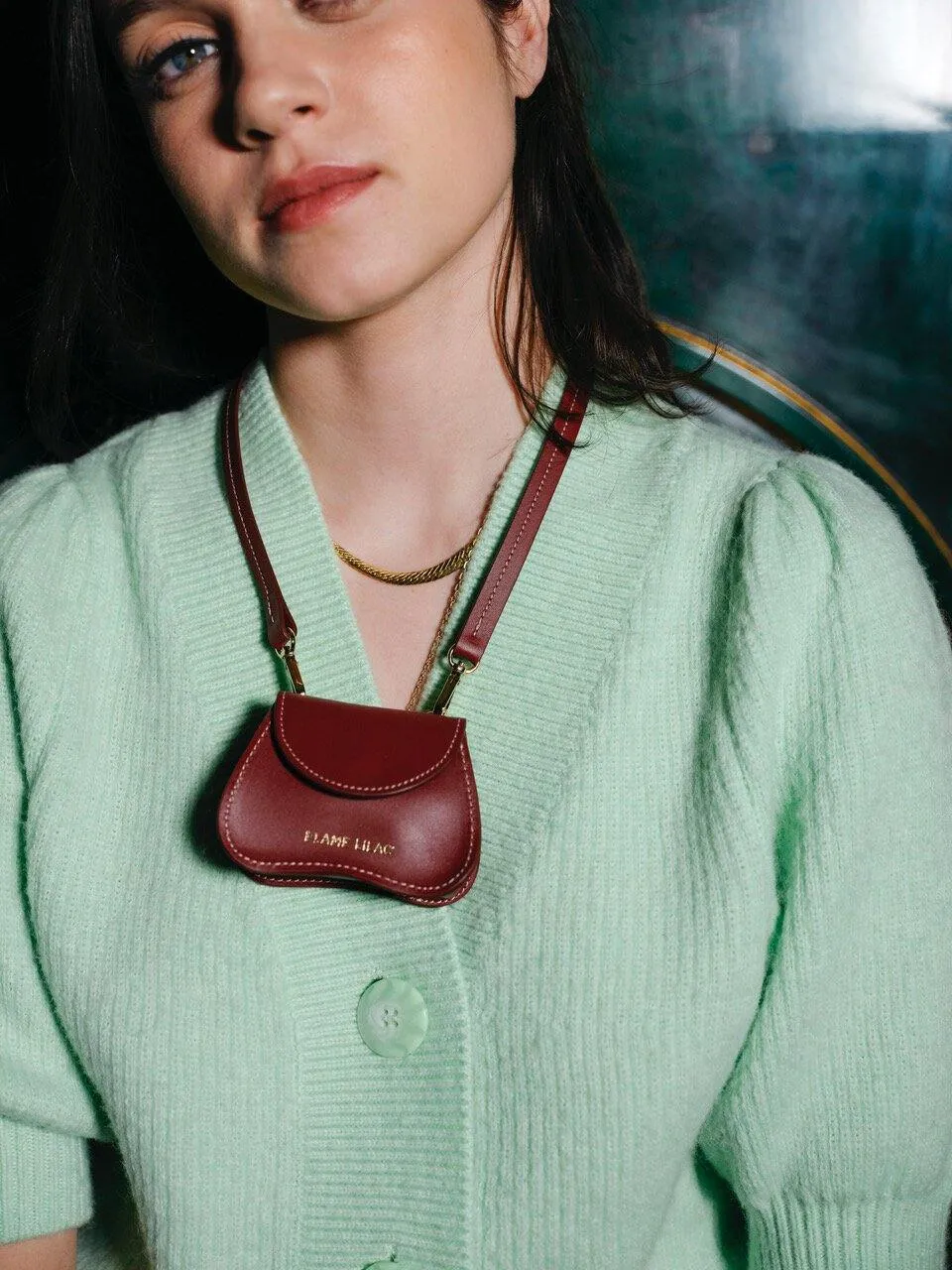 AMORSITO MINI BAG BURGUNDY