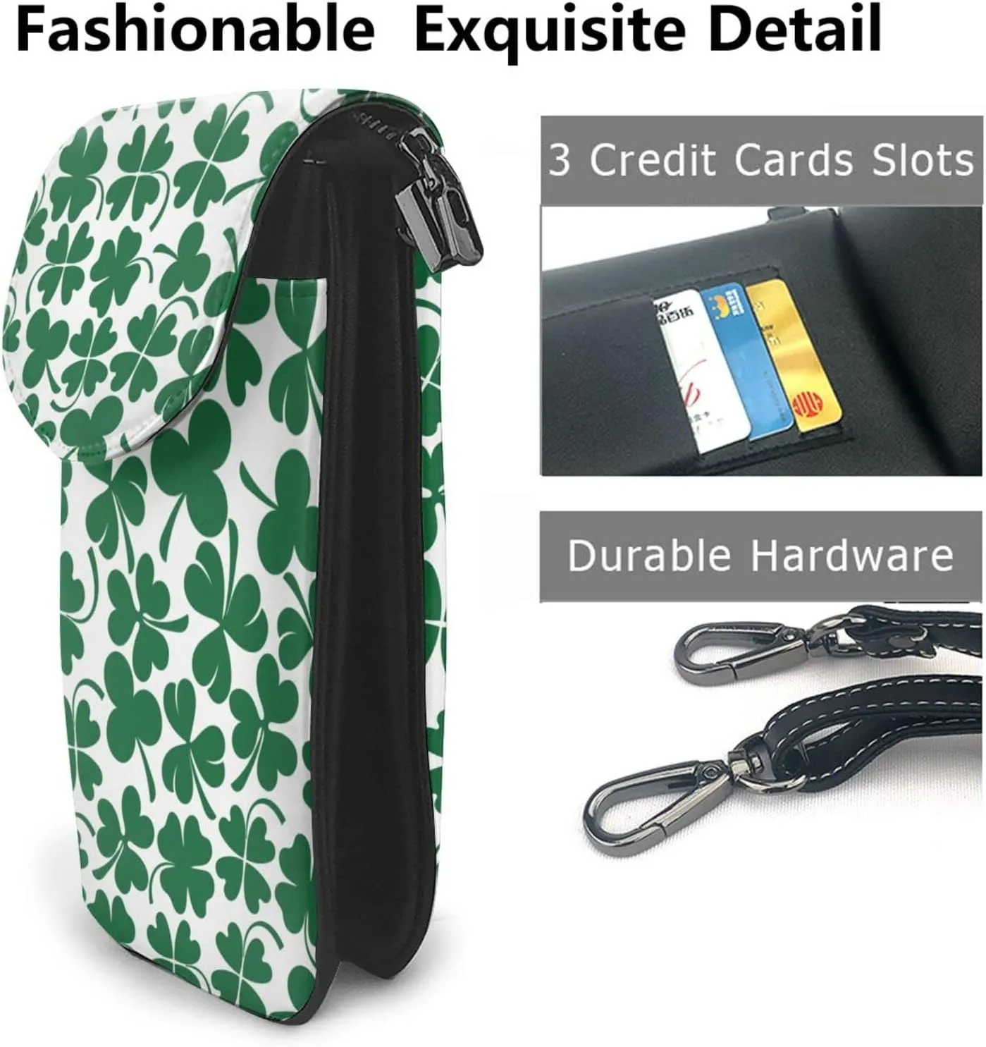 AMRANDOM Cell Phone Purse Small Crossbody Shoulder Holsters Bags for Mens & Womens