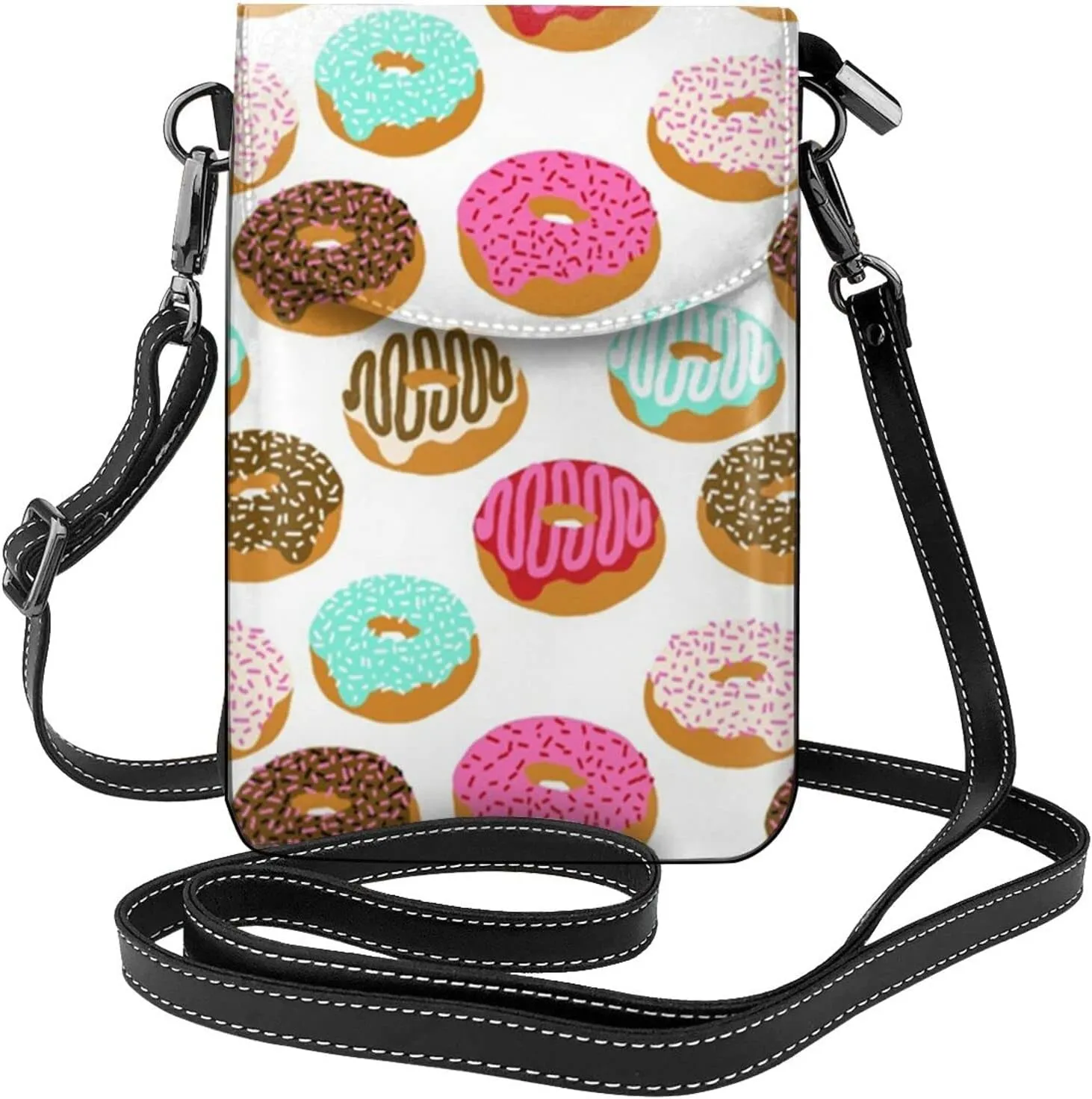 AMRANDOM Small Crossbody Bag for Women Men Mini Phone Purses with Crossbody Strap