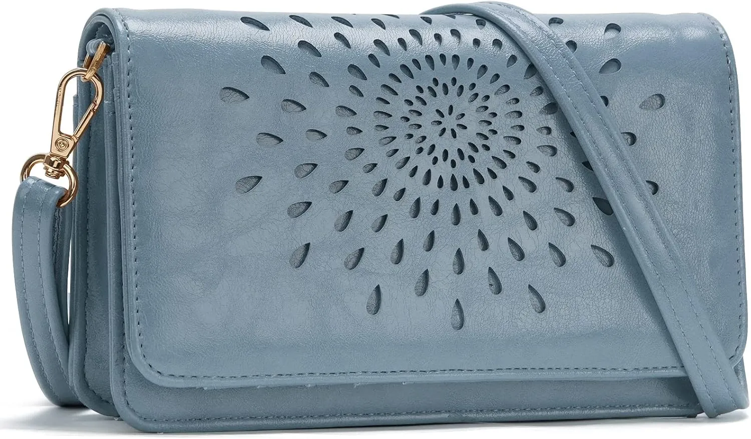 APHISON Crossbody Bags For Women,Wristlet Wallet Phone Purse Shoulder handbags Multi-Function Small RFID Clutch Card Holder