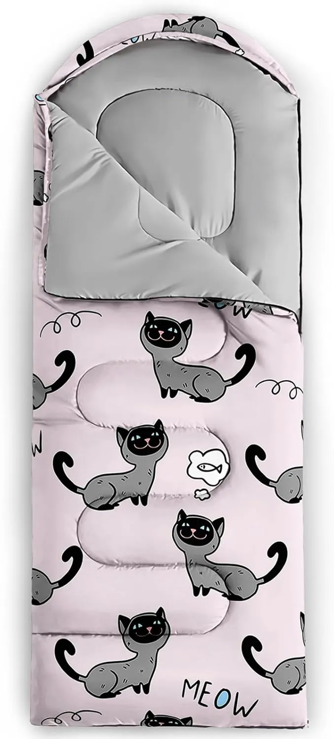 Axolotl Racing Car Sleeping Bag for Traveling,Cool Car Backpacking Camping Bag for Boys Men,Waterproof Portable Camping Stuff for 3 Season,Lightweight Compact Camping Gear Equipment Hunting Adventure