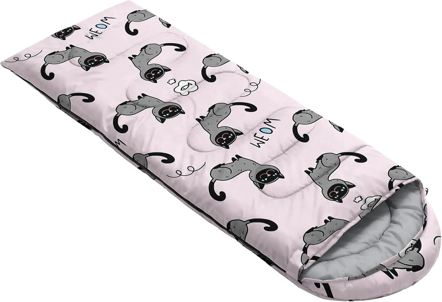 Axolotl Racing Car Sleeping Bag for Traveling,Cool Car Backpacking Camping Bag for Boys Men,Waterproof Portable Camping Stuff for 3 Season,Lightweight Compact Camping Gear Equipment Hunting Adventure