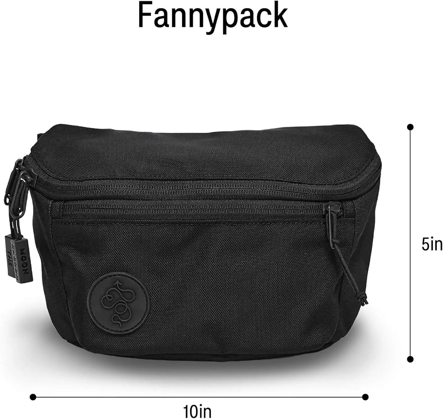 Baboon to the Moon Full Size Fanny Pack 3L – Womens Crossbody, Belt Bag for Women, Fanny Pack for Men, Crossbody Bags for Women Travel, Waist Bags