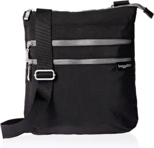 Baggallini Comrade 3-zip Crossbody Cross Body