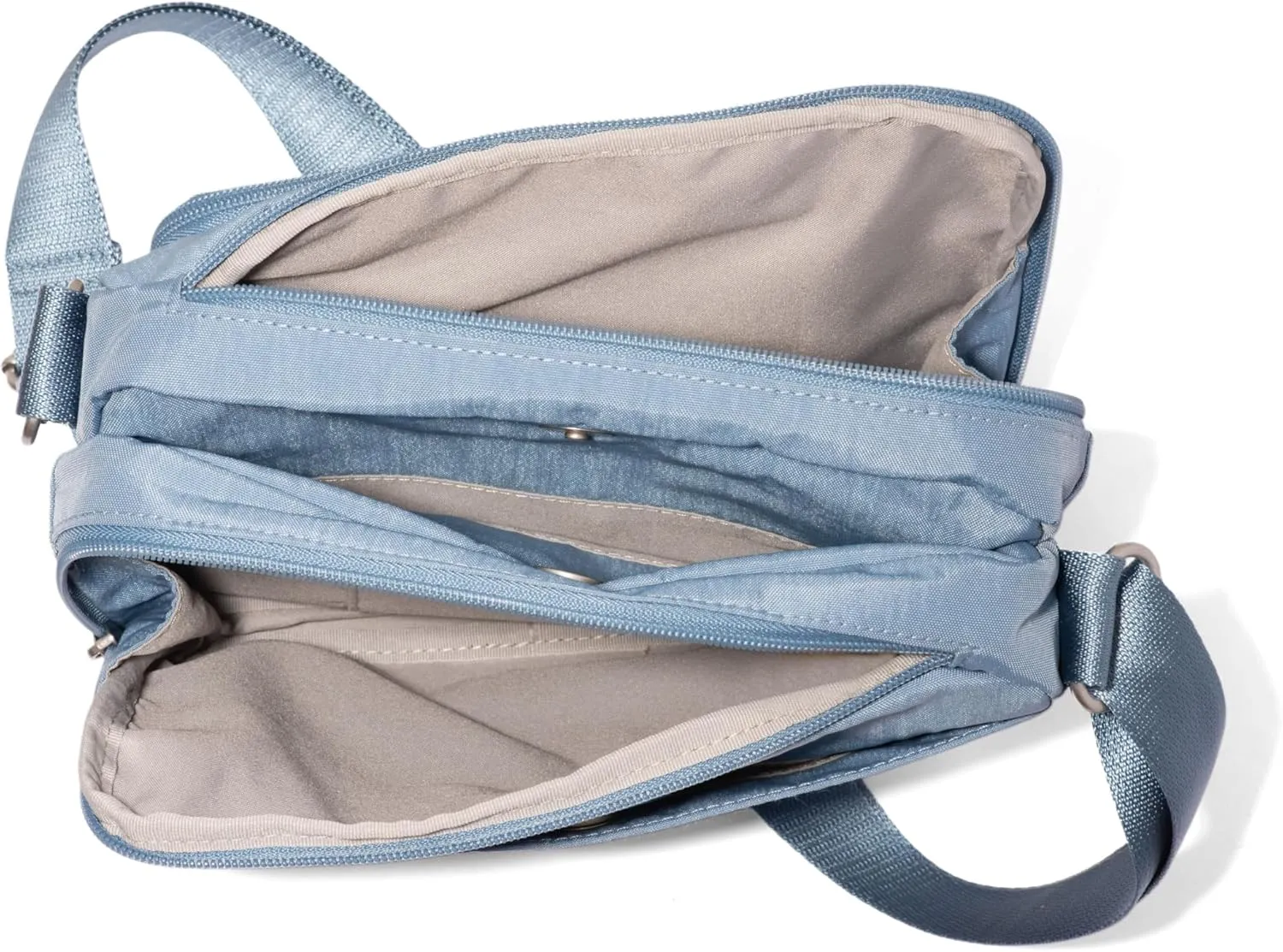 Baggallini Modern Camera 7"x9" Crossbody Bag W/Built-in Wallet, Compartments & RFID Slots