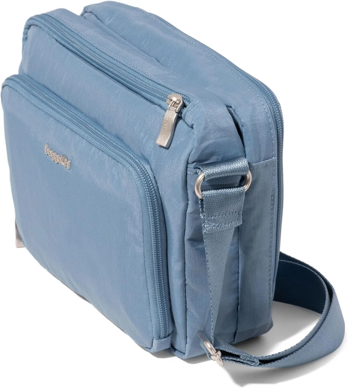 Baggallini Modern Camera 7"x9" Crossbody Bag W/Built-in Wallet, Compartments & RFID Slots