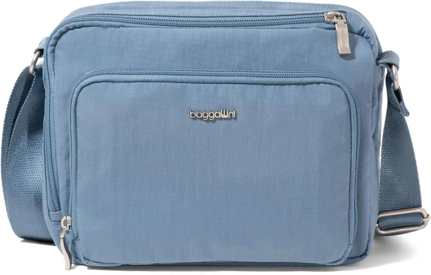 Baggallini Modern Camera 7"x9" Crossbody Bag W/Built-in Wallet, Compartments & RFID Slots
