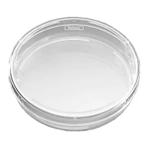BD 353025 Falcon Integrid Clear Polystyrene Cell Culture Dish with 20mm Molded Grid, 150mm Diameter x 25mm Height, 45.0-50.0mL Capacity (Case of 100)