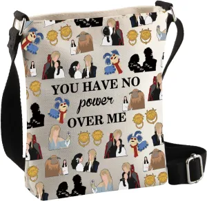 BDPWSS You Have No Power Over Me Moive Themed Crossbody Bag For Friend Family Cute Ello Worm Lover Gift