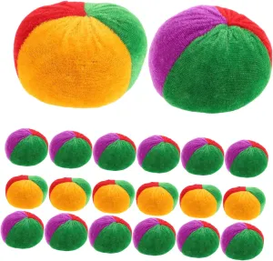 Bean Bags for Kids Throwing Bean Bag Toys 20pcs Set Outdoor Toss Game Fun Learning Toy