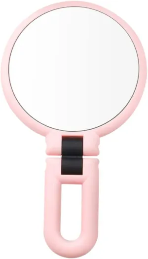 Beaupretty Pocket Magnifying Makeup Mirror Rotatable Double Sided Cosmetic Mirror for Travel Compact Design for Purses and Handbags for Makeup Application and Facial Care