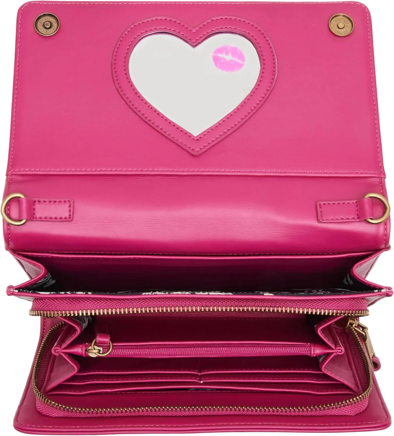 Betsey Johnson Icon Wallet on a Chain