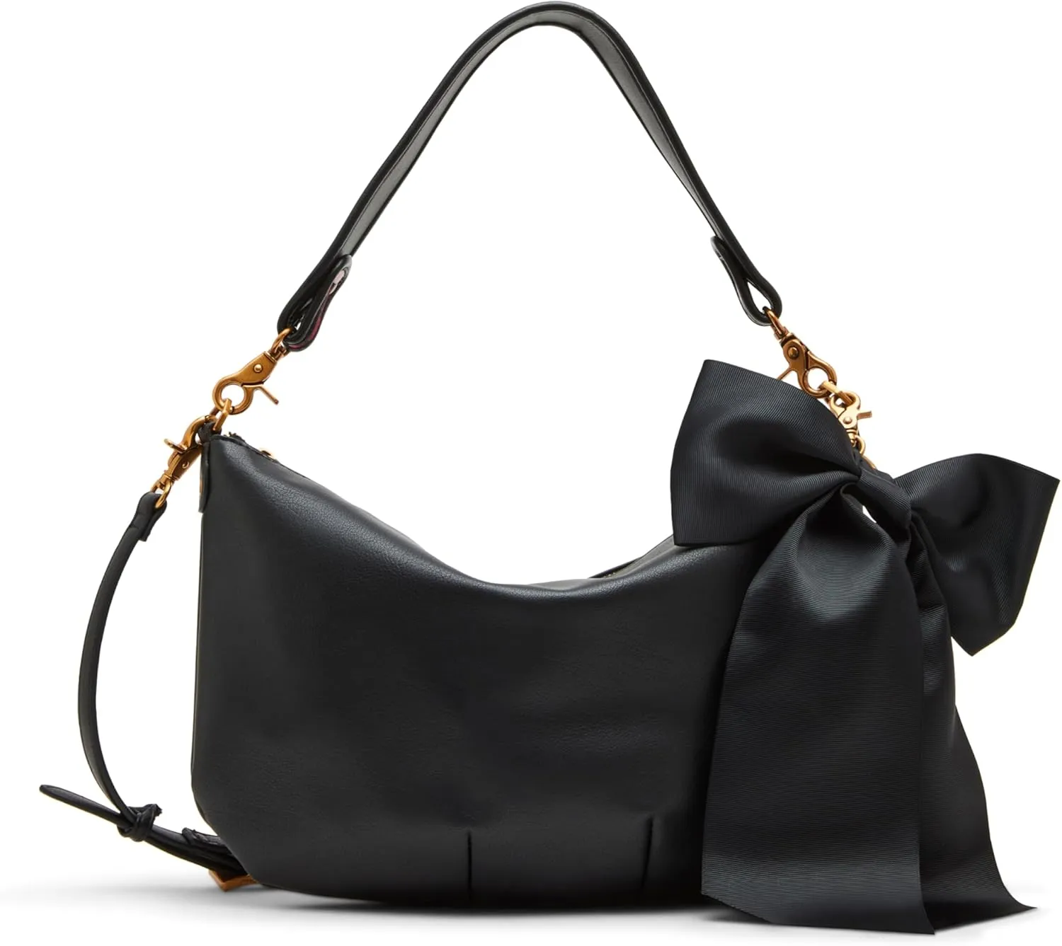 Betsey Johnson Read My Lips Shoulder Bag, Black
