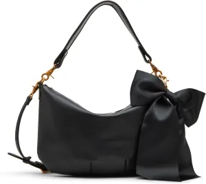 Betsey Johnson Read My Lips Shoulder Bag, Black