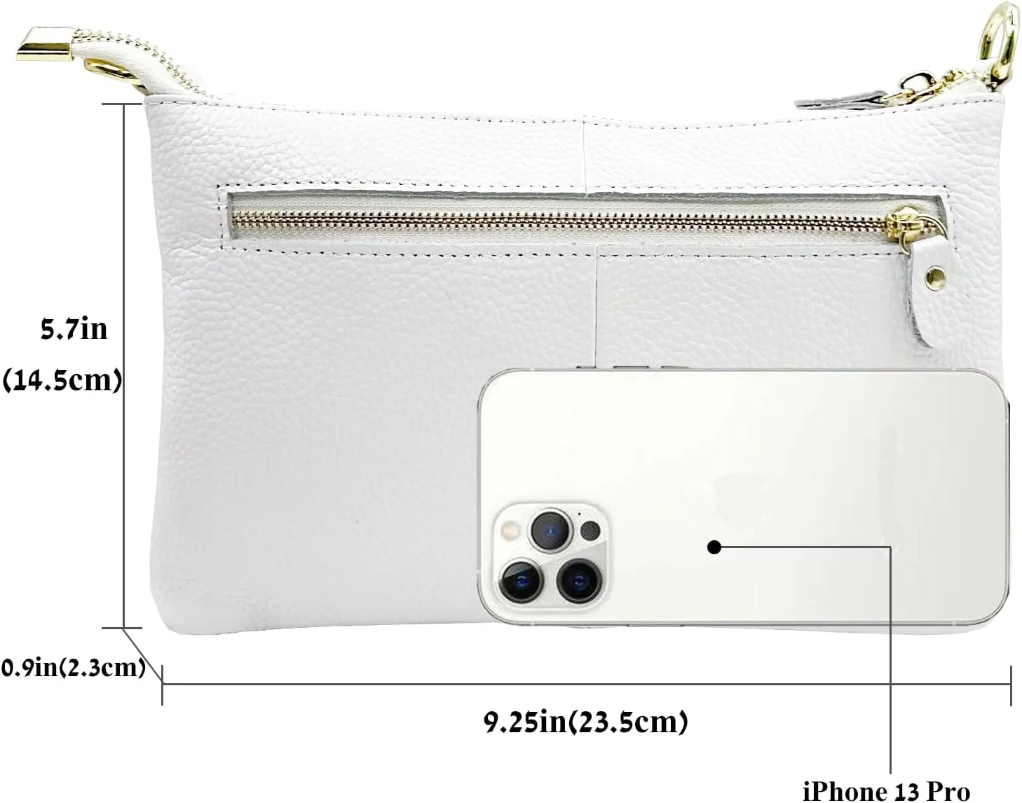 Beurlike Leather Wristlet Wallet Clutch Purses For Women Small Crossbody Phone Bags