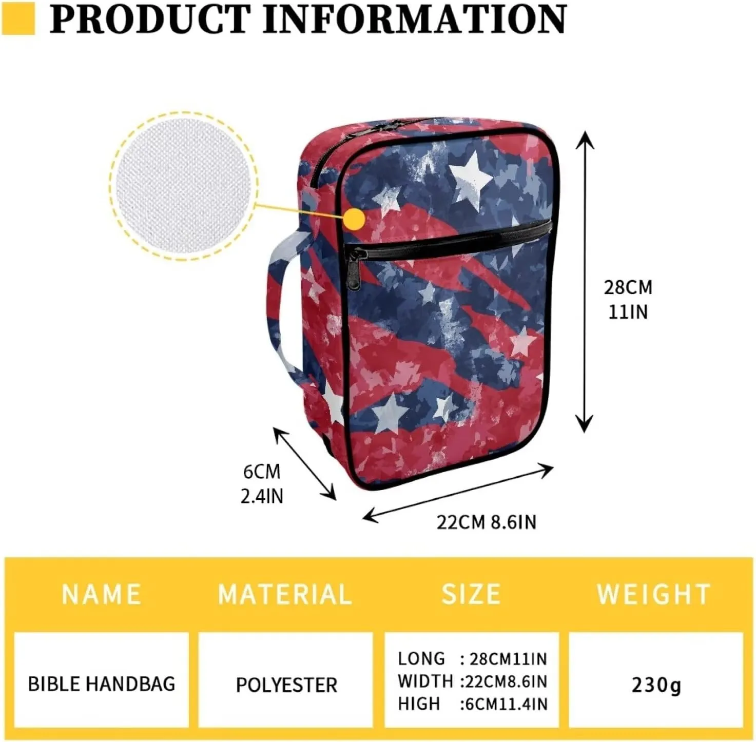 Bible Bags for Women Men Tote Personalized Bible Covers for Women Men Bible Accessories Women Men