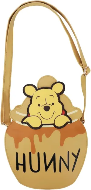 Bioworld Winnie The Pooh Hunny Pot 8" Crossbody Bag