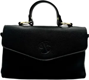 BLOC Shoulder Bag, Top Handle Purse, and Crossbody Bag for Women Designer 3 in 1 Handbag Triple Pocket with Detachable Strap
