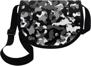 Boys Messenger Bag for Kids Age 6-12 Years Casual Lightweight Fashion Camouflage Crossbody Bags