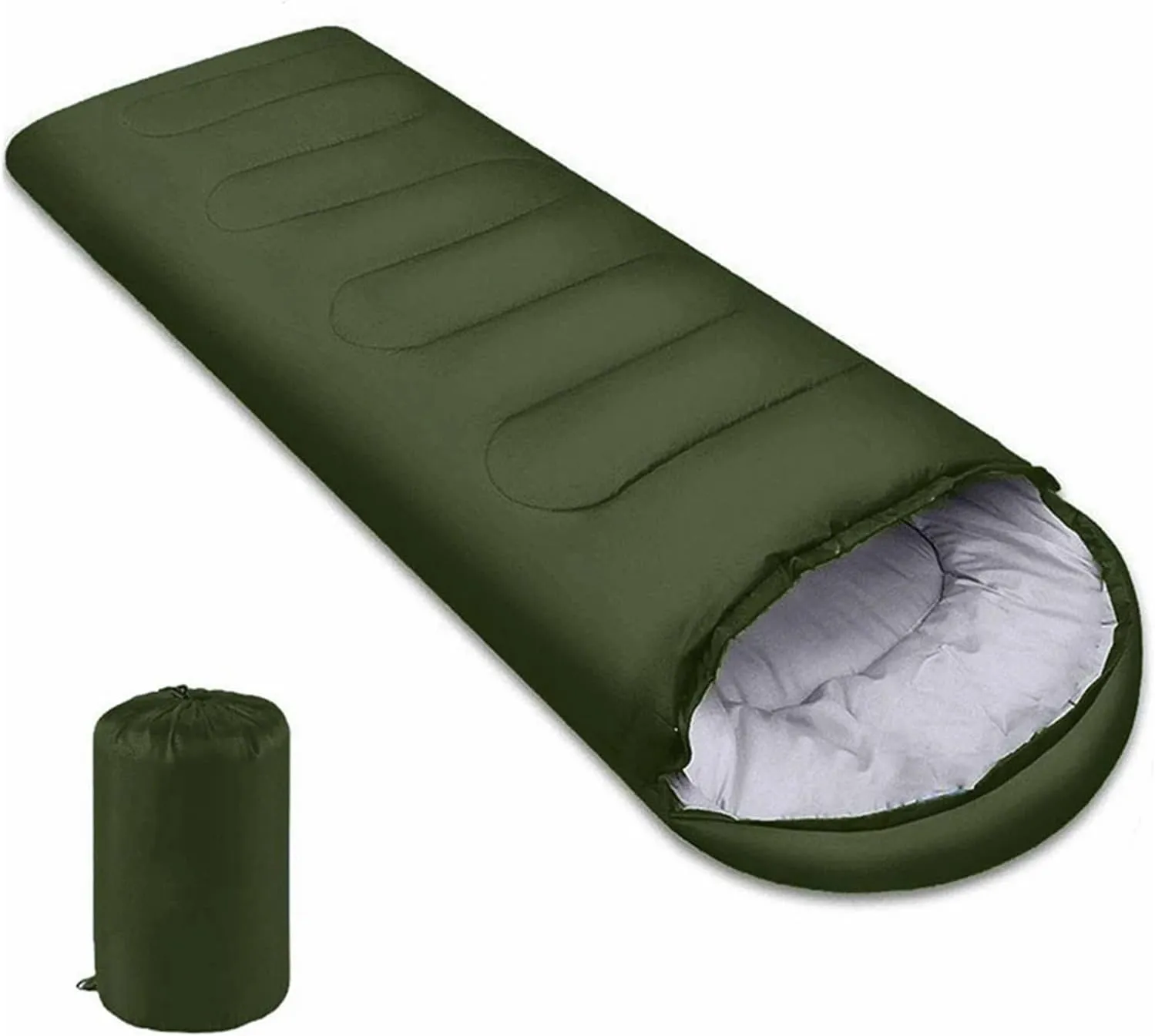 Camping Sleeping Bag Ultralight Waterproof 4 Season Warm Envelope Backpacking Sleeping Bags for Outdoor Traveling Hiking