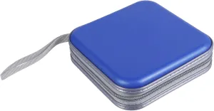 Capacity CD Holder Pouch Plastic Dvd Organizer with Soft Space Saving Disc Storage Case for Home Travel and Car Use