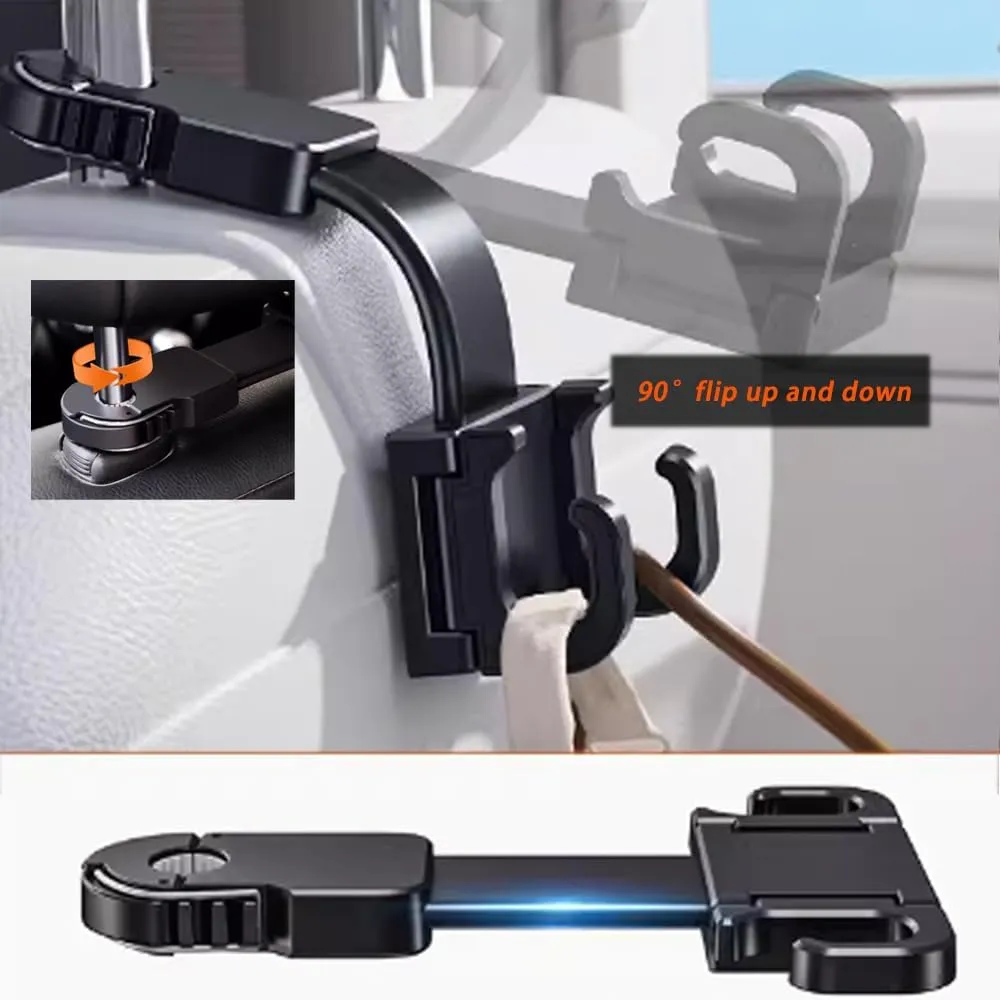 Car Seat Hooks for Subaru BRZ WRX STi Impreza Legacy XV Forester Outback,Car Seat Hidden Hooks Car Handbag Hooks Multifunctional Hook,1 Two