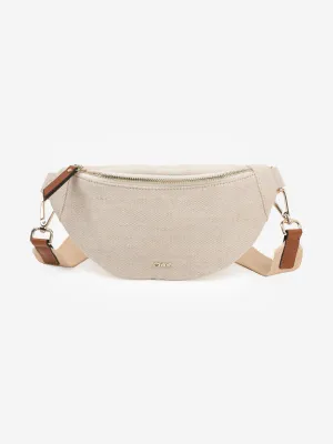 Chloé Girls Canvas Belt Bag in Beige (23cm)