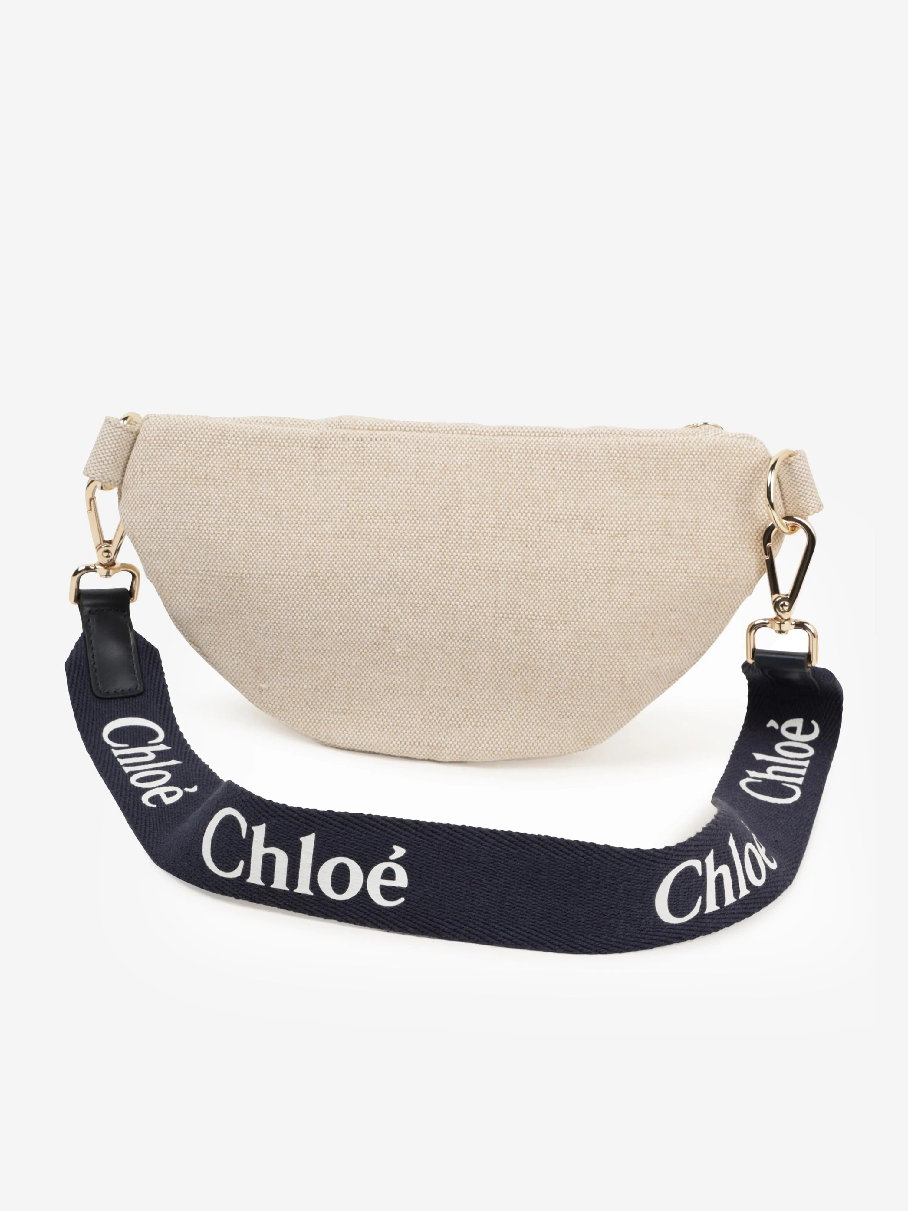 Chloé Girls Canvas Belt Bag in Beige (23cm)