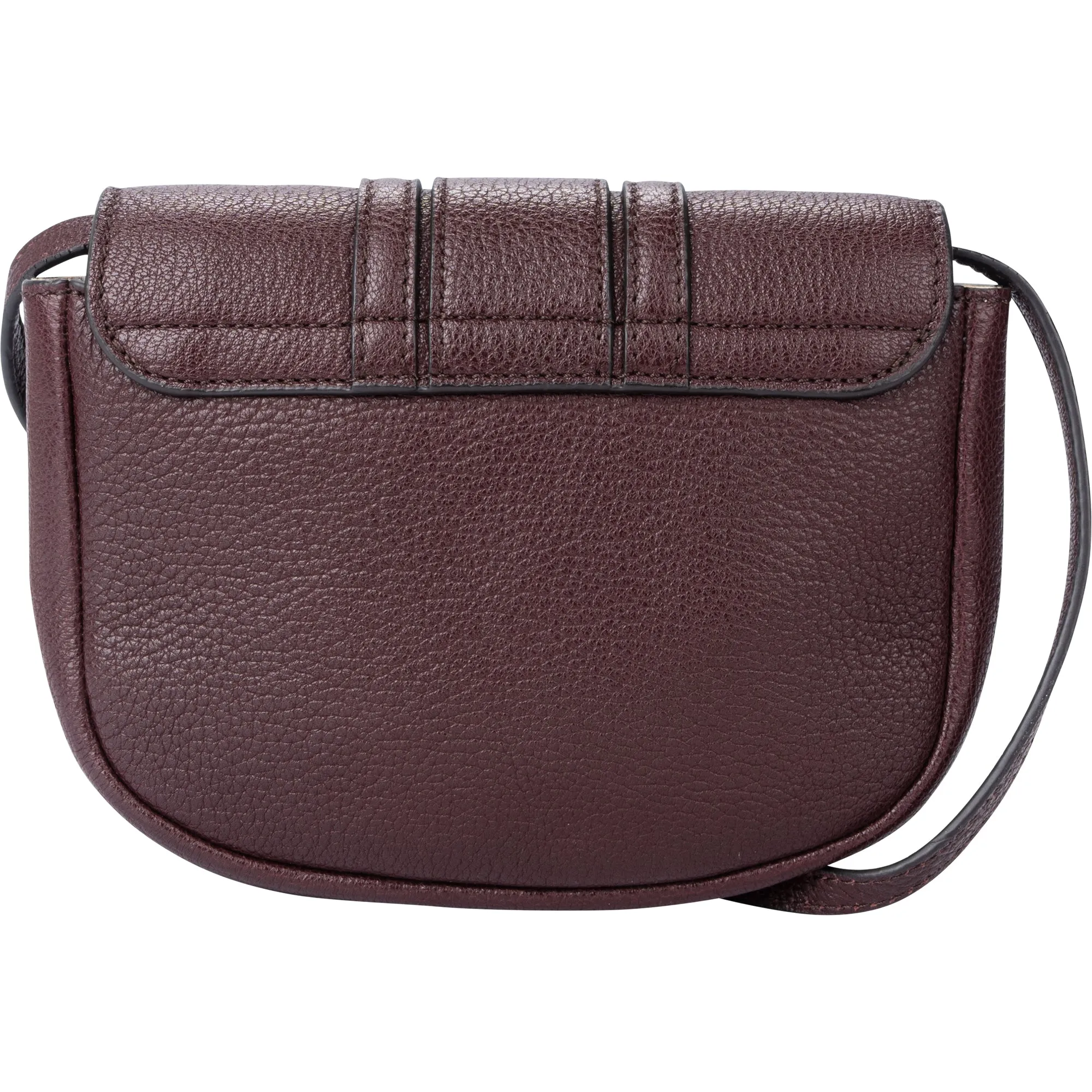 Chloe Leather Saddle Hana Crossbody Bag