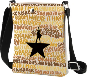 CMNIN Ham Musical Crossbody Purse Musical Lovers Gift Musical Merchandise Fans Gift Ham Theater Crossbody Small Bag
