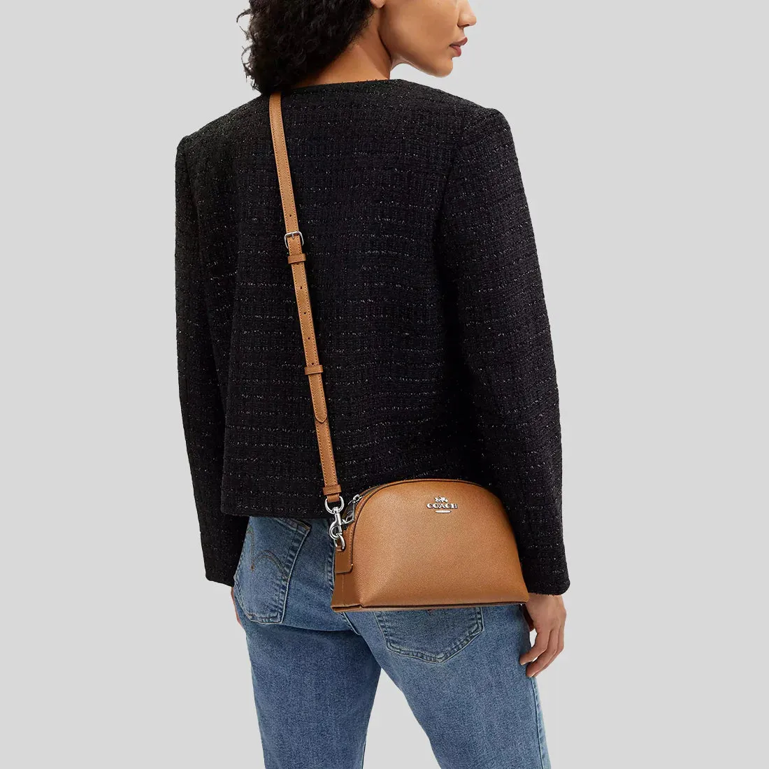 COACH Madi Crossbody Bag Light Saddle RS-CR348