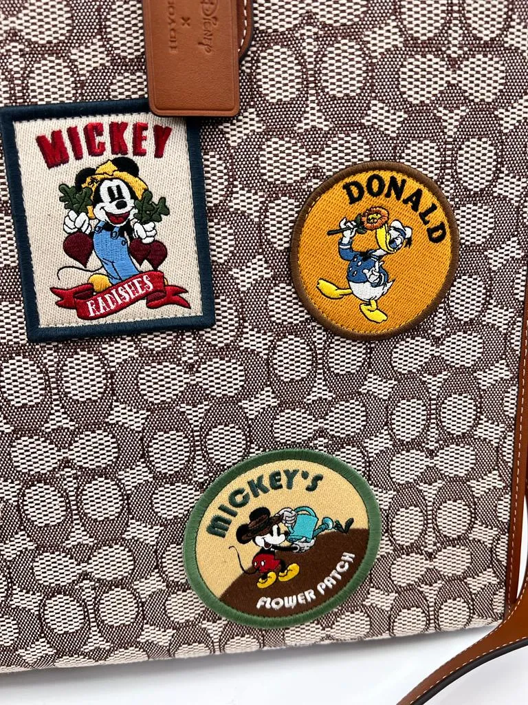 COACH X DISNEY LARGE FIELD TOTE BAG