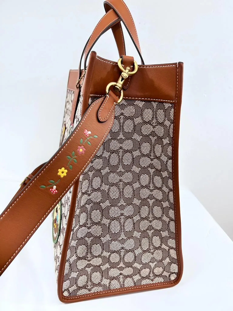 COACH X DISNEY LARGE FIELD TOTE BAG