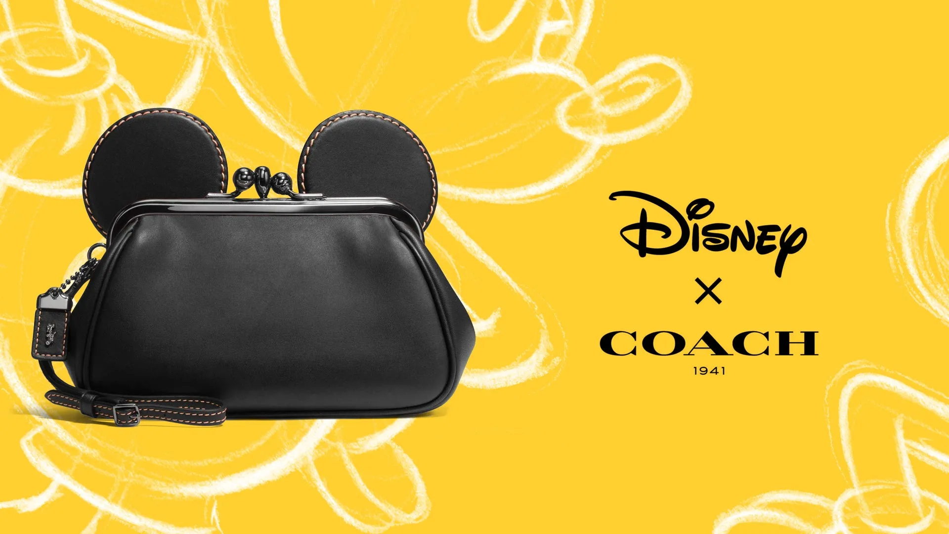 COACH X DISNEY LARGE FIELD TOTE BAG