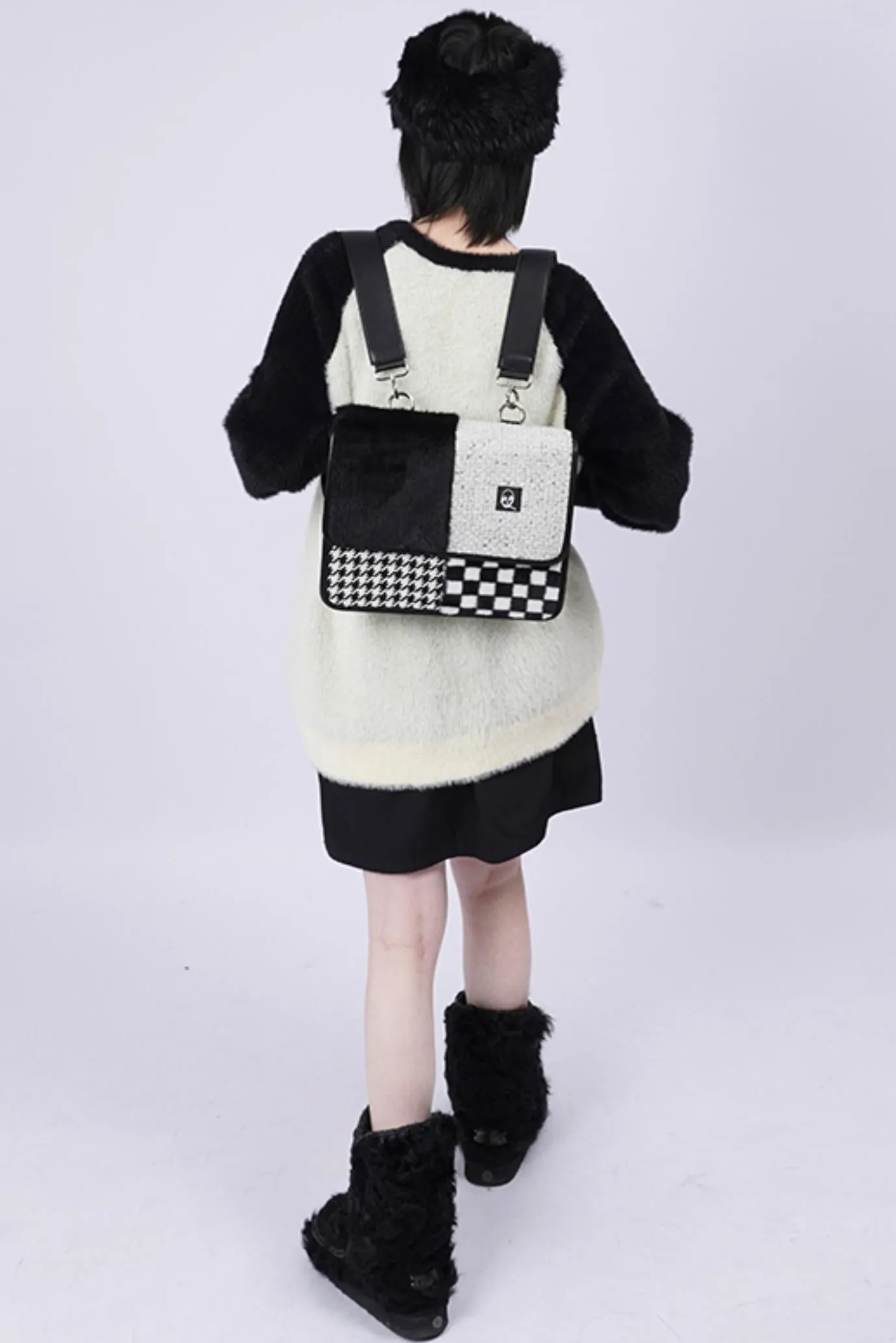 Color Clash Crossbody Bag