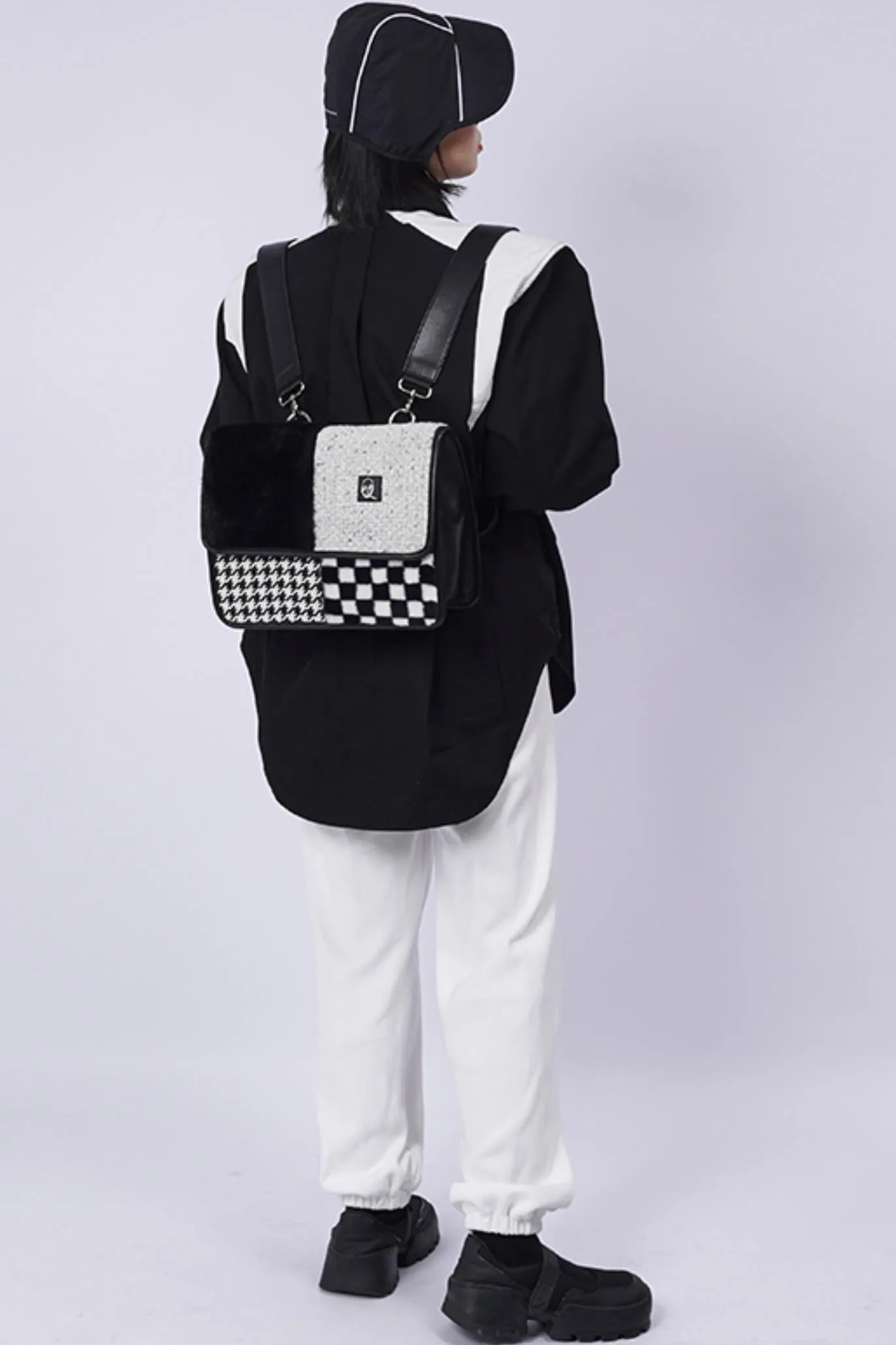 Color Clash Crossbody Bag