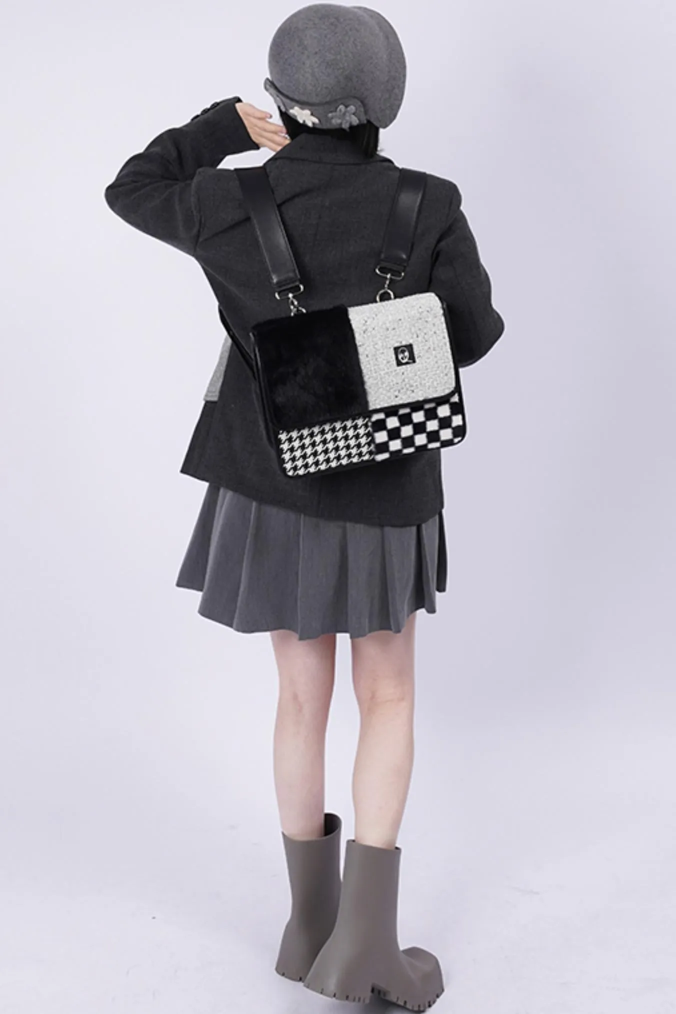 Color Clash Crossbody Bag